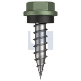 Hobsons - #10-12 x 20 Pale Eucalypt (Mist Green)-Cl4 As3566 Needle Pt Sds Hex + Wash | Q151-Pe (Pack Of 1000)